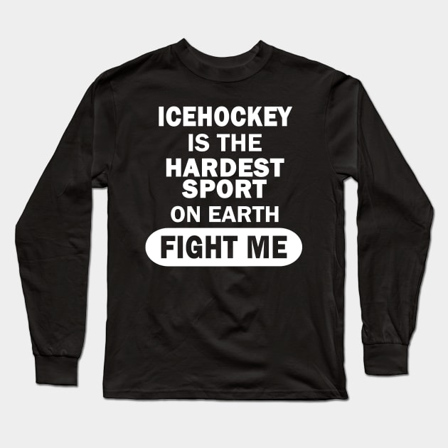 Ice Hockey Men's Team Club Boys Puck Long Sleeve T-Shirt by FindYourFavouriteDesign